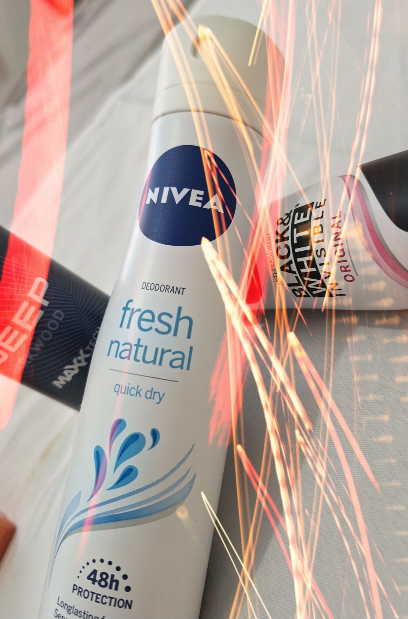 اسپری ضد تعریق زنانه نیوا,مدل fresh natural